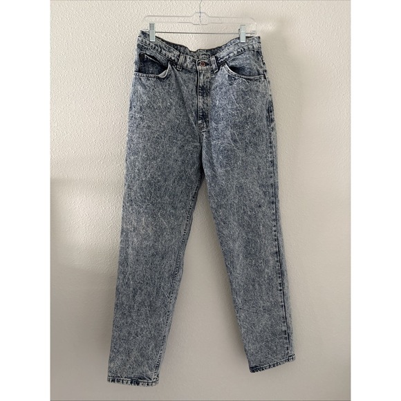 brittania Denim - Vintage Brittania Acid Wash Women's Mom Style‎ Jeans Size 36 X 32